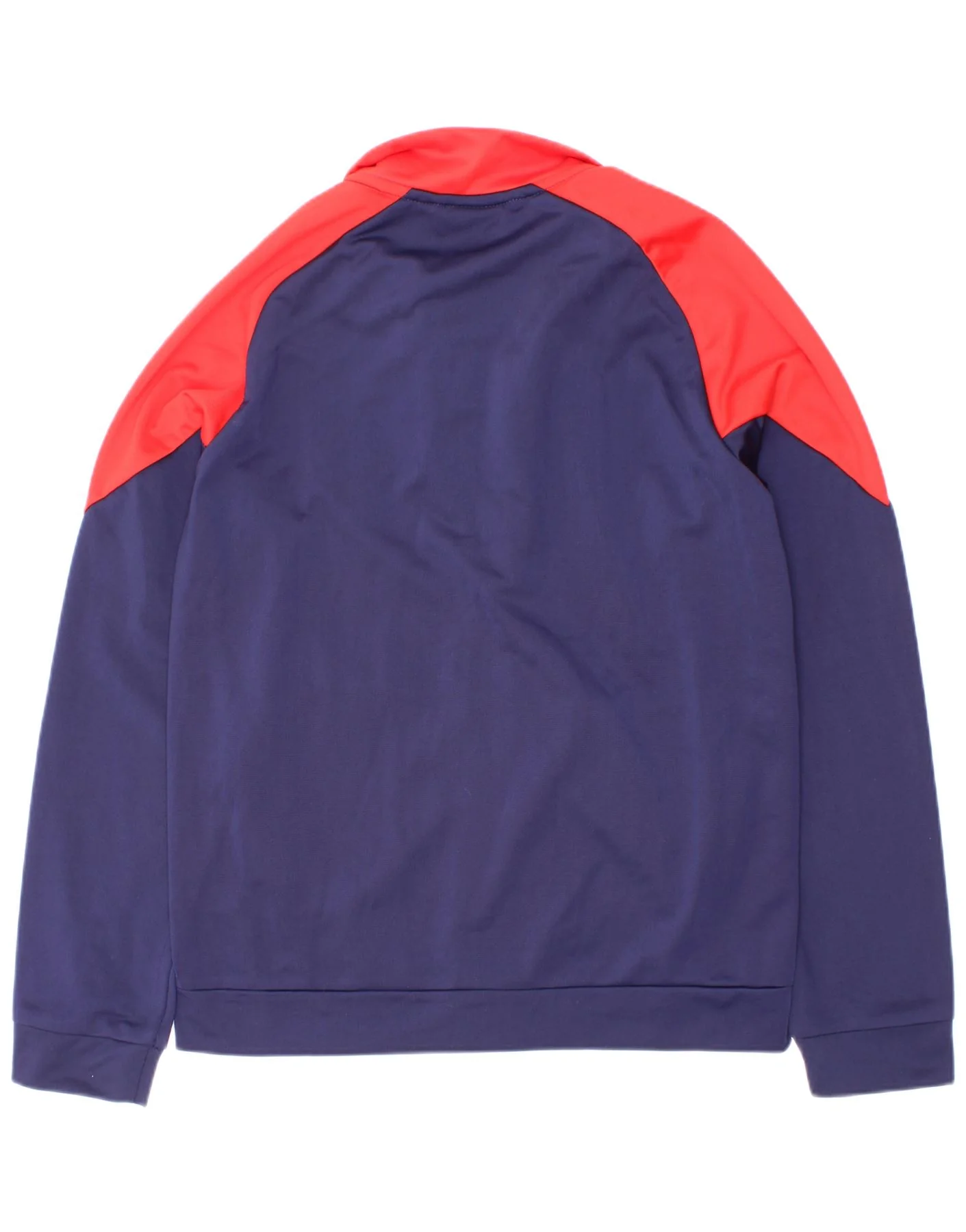 Puma Boys Graphic Tracksuit Top Jacket 11-12 Years Navy Blue Colourblock - Image 2
