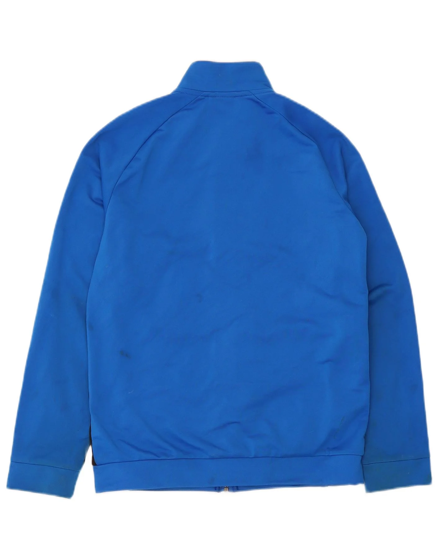 Puma Boys Graphic Tracksuit Top Jacket 13-14 Years Blue Colourblock - Image 2