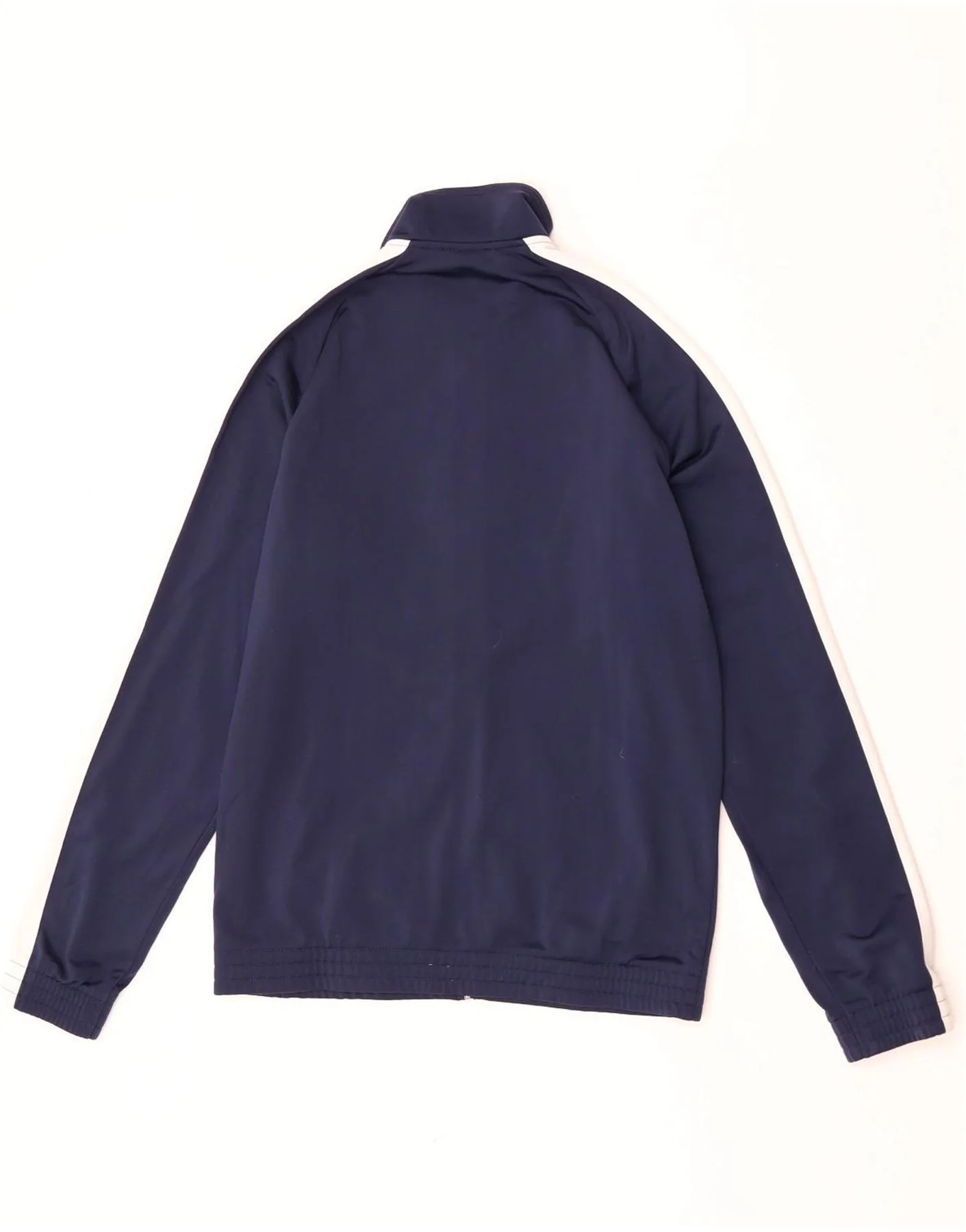 Puma Boys Graphic Tracksuit Top Jacket 15-16 Years Navy Blue Colourblock - Image 2
