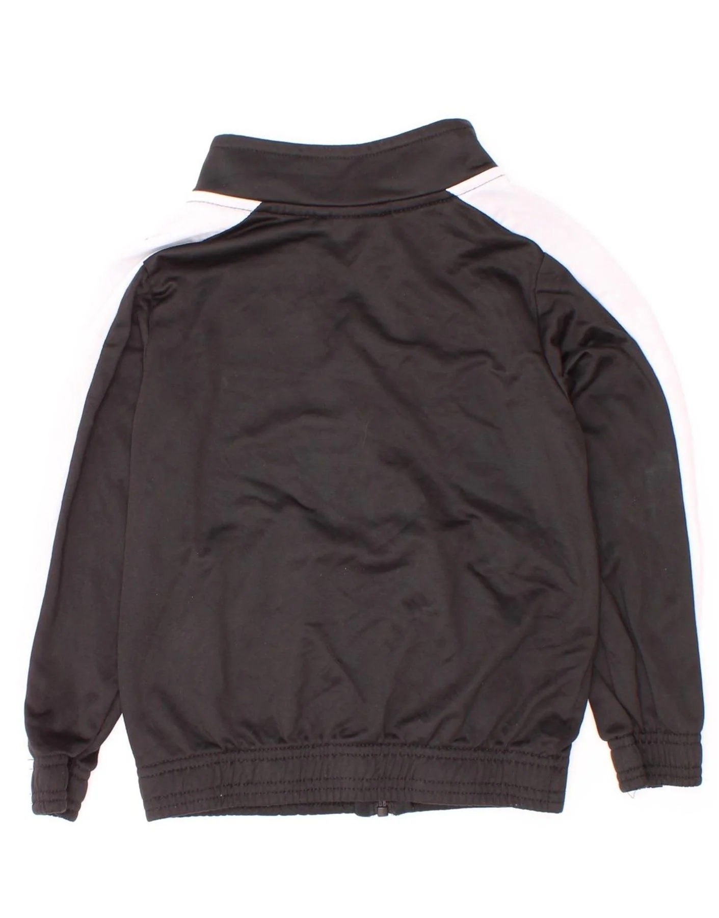 Puma Boys Tracksuit Top Jacket 3-4 Years Black Colourblock Polyester - Image 2