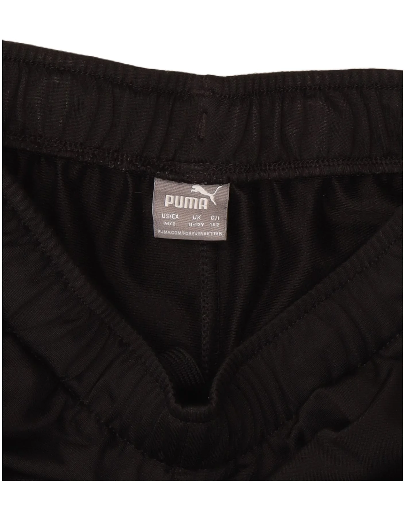 Puma Boys Tracksuit Trousers 11-12 Years Black - Image 4