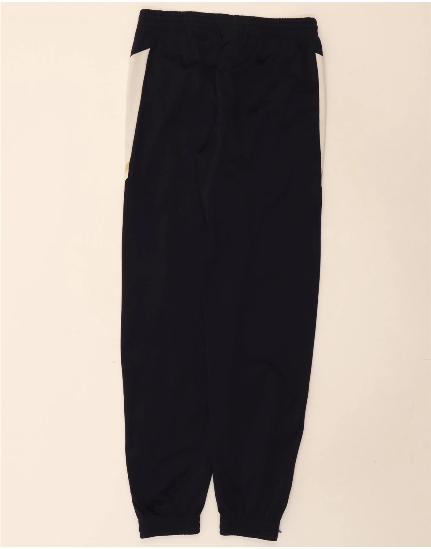 Puma Boys Tracksuit Trousers Joggers 15-16 Years Navy Blue Colourblock - Image 2