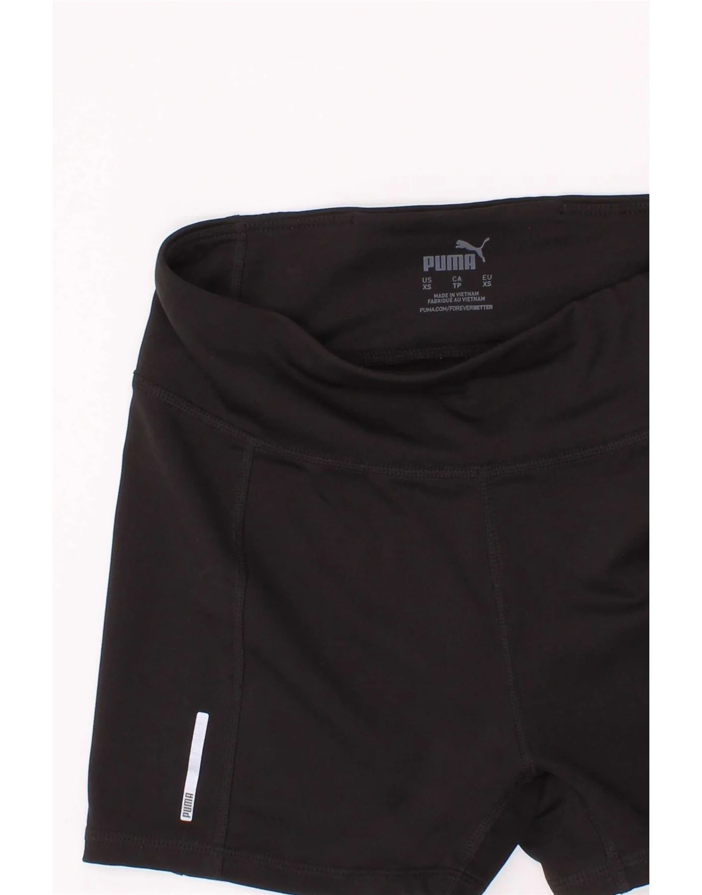 Puma Girls Sport Shorts 8-9 Years Black Nylon - Image 4