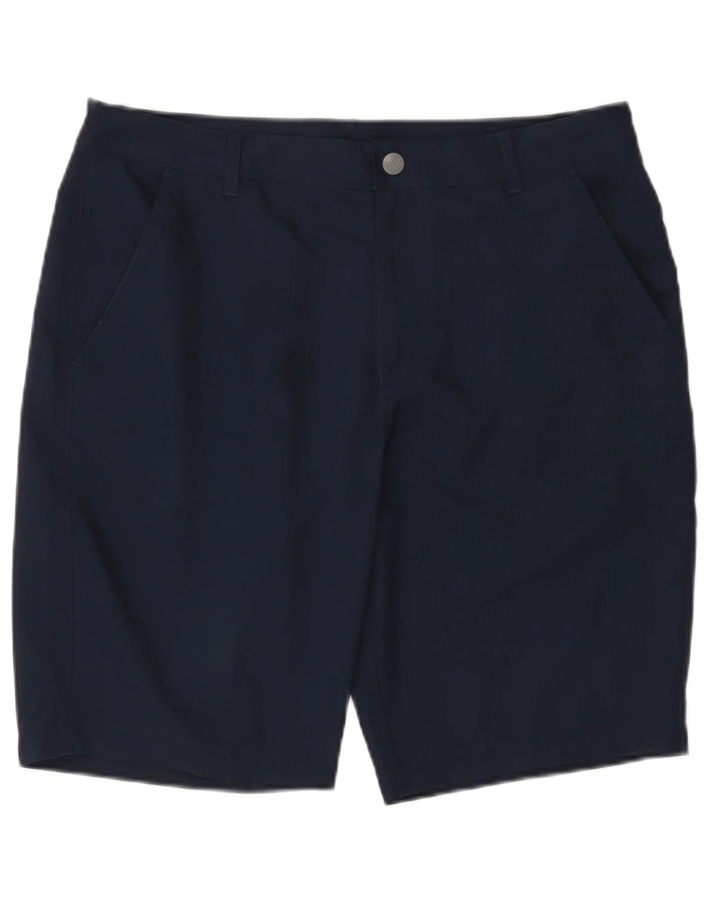 Puma Mens Chino Shorts W34 Large Navy Blue Polyester