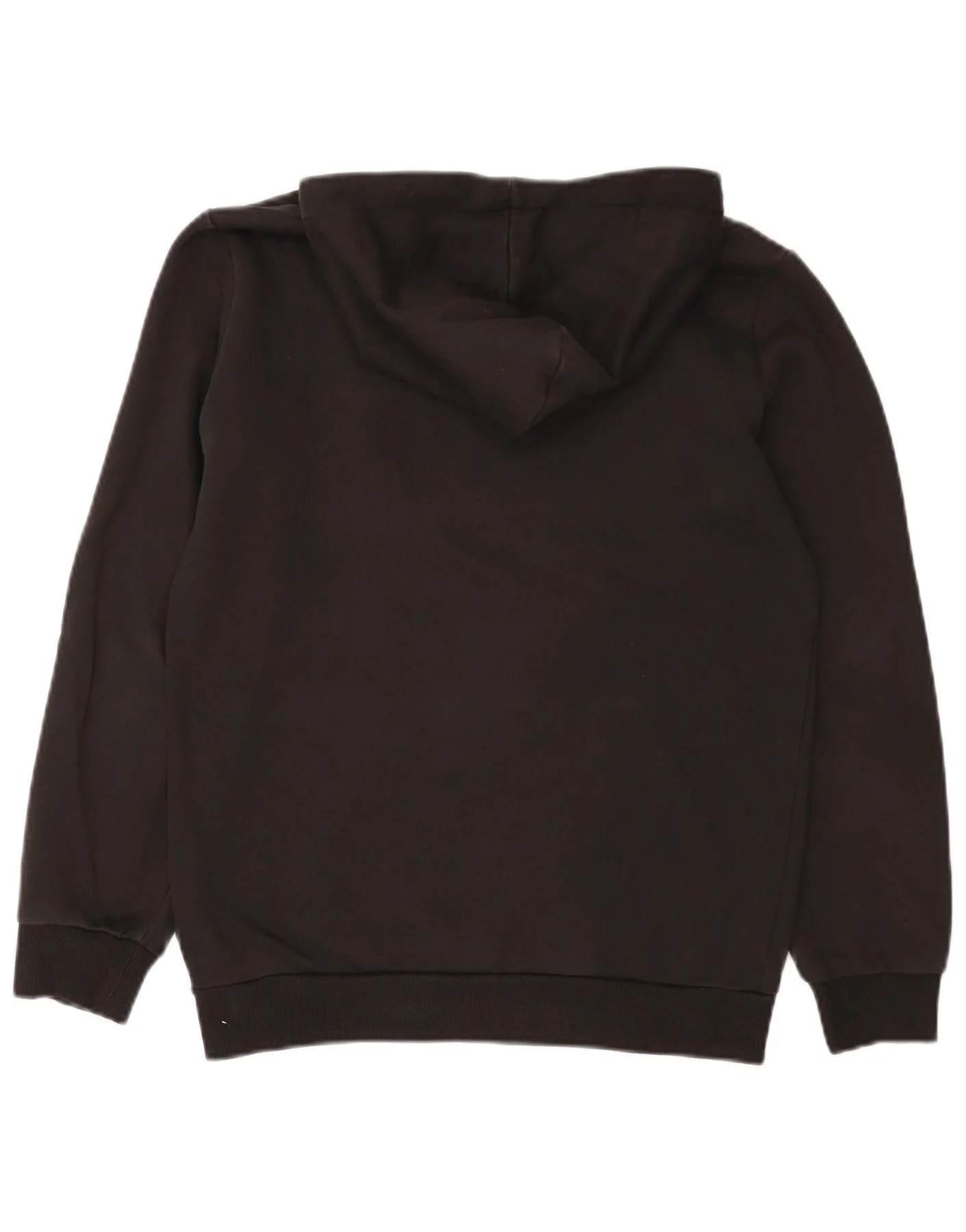 Puma Mens Graphic Hoodie Jumper XS Black Cotton - Image 2