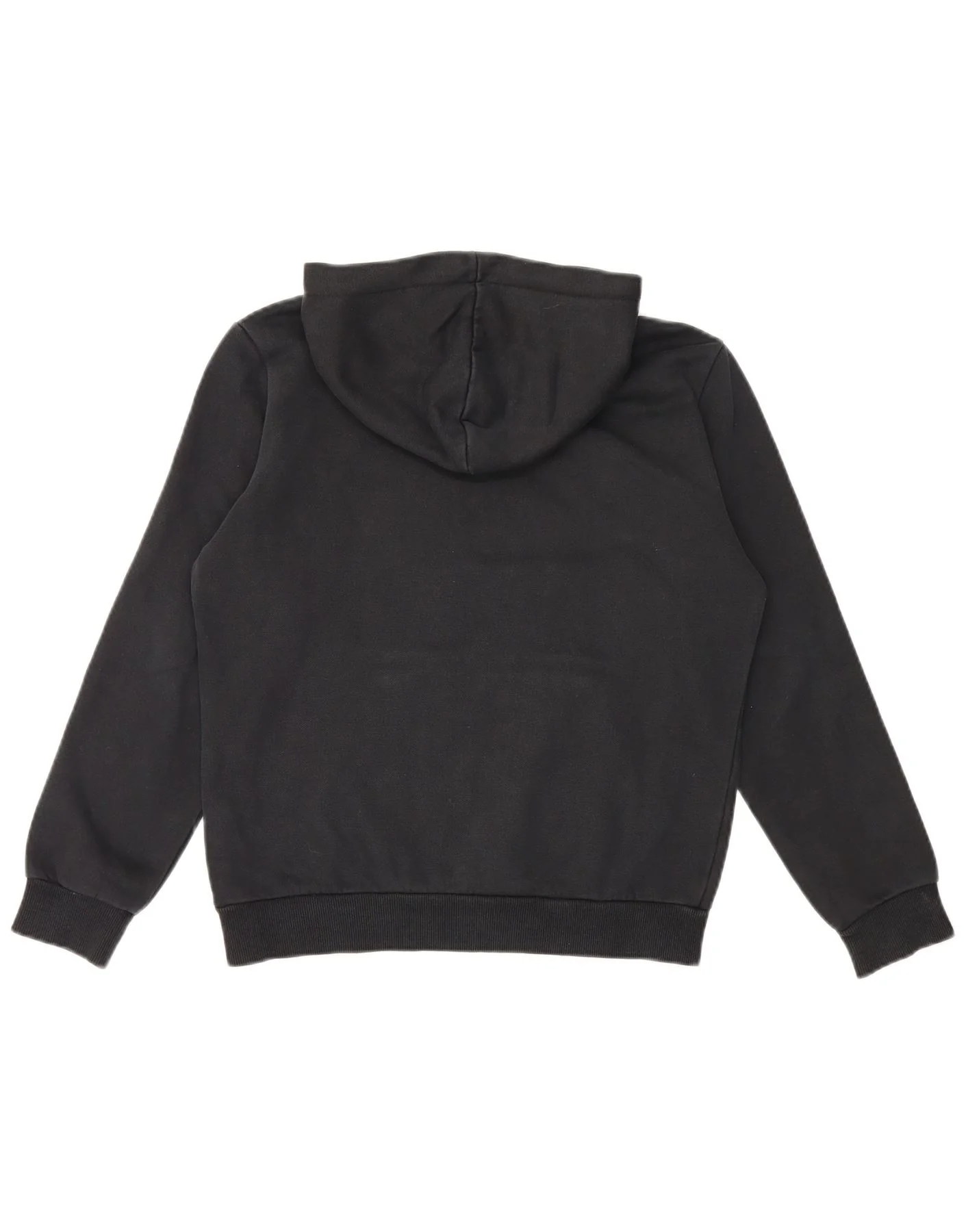 Puma Mens Graphic Hoodie Jumper XS Black Cotton - Image 2