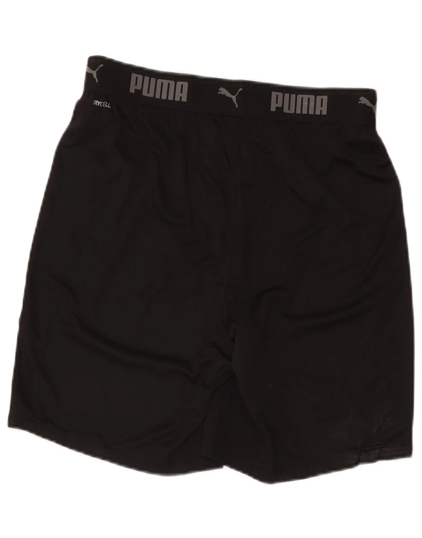 Puma Mens Graphic Sport Shorts Medium Black Polyester - Image 2