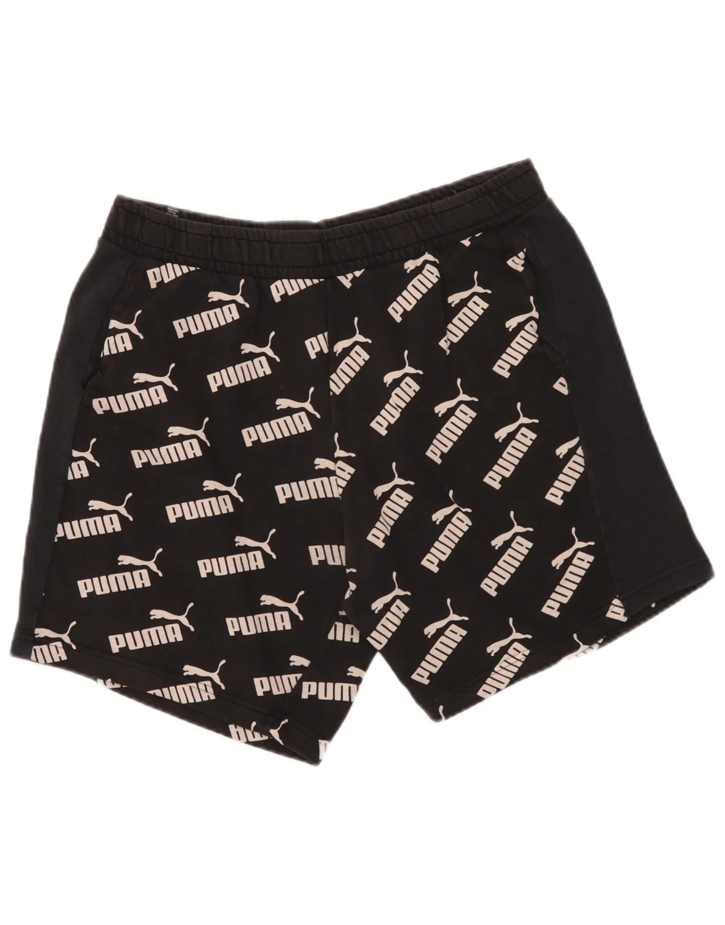 Puma Mens Graphic Sport Shorts XL Black