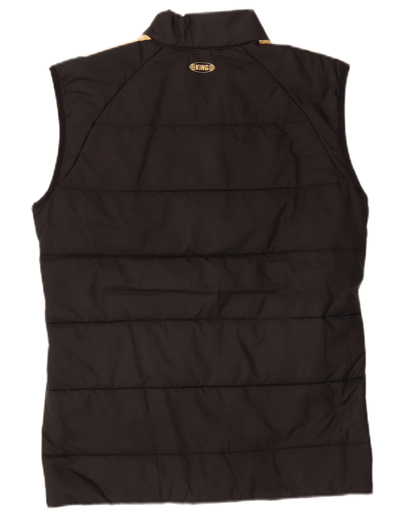 Puma Mens Padded Gilet UK 36 Small Black Polyester - Image 2