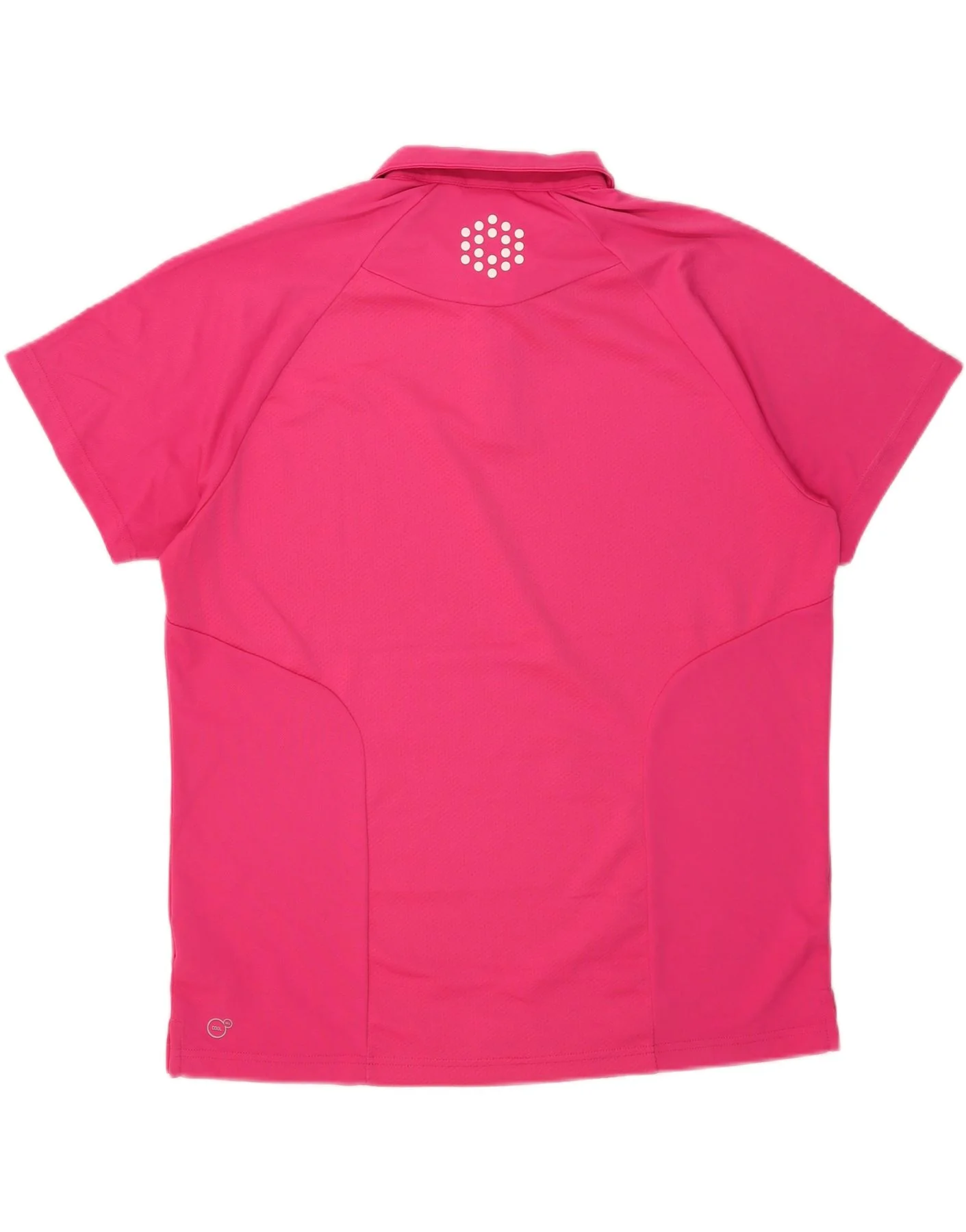 Puma Mens Polo Shirt XL Pink Polyester - Image 2
