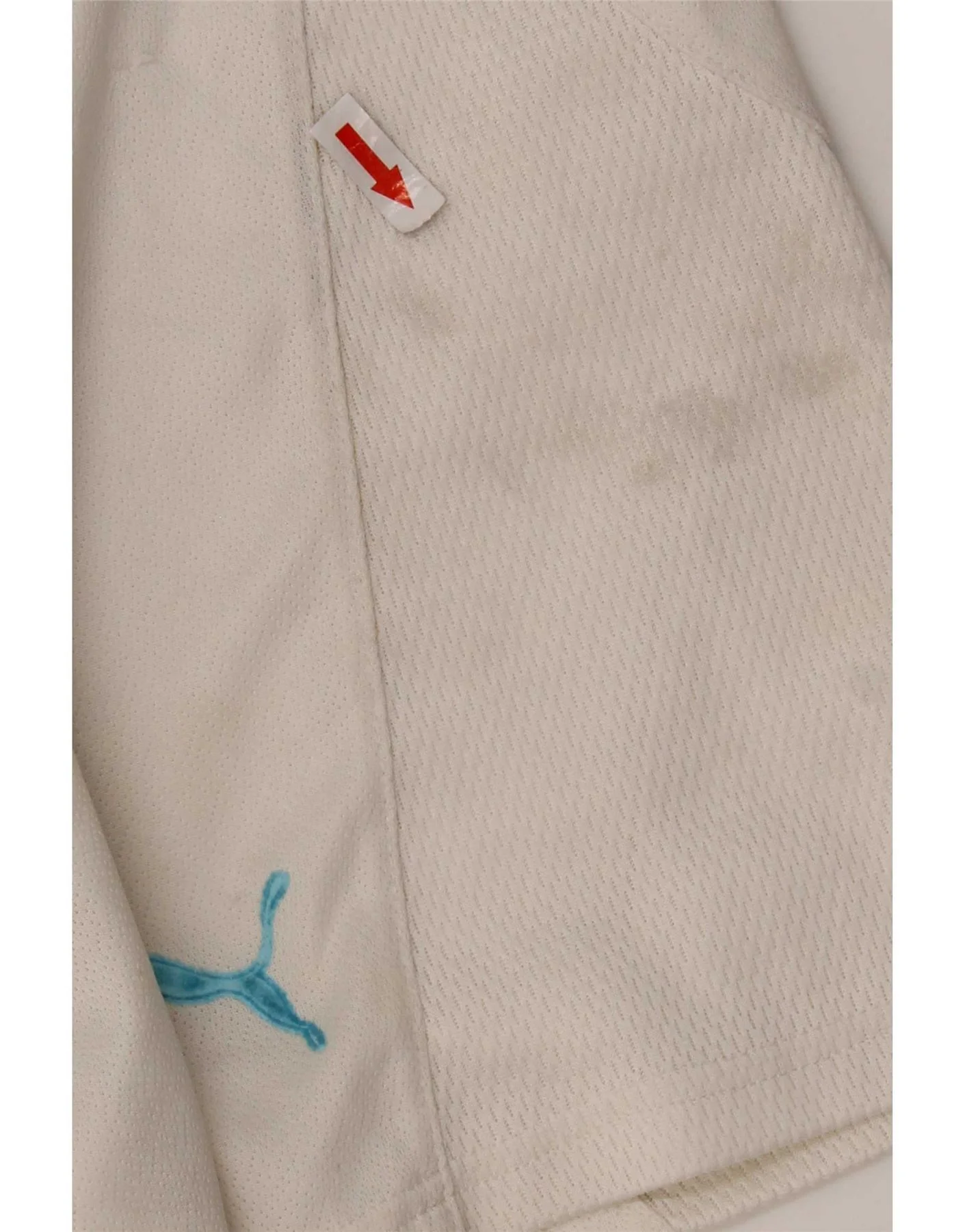 Puma Mens S.S. Lazio Sport Shorts Large White Polyester - Image 6