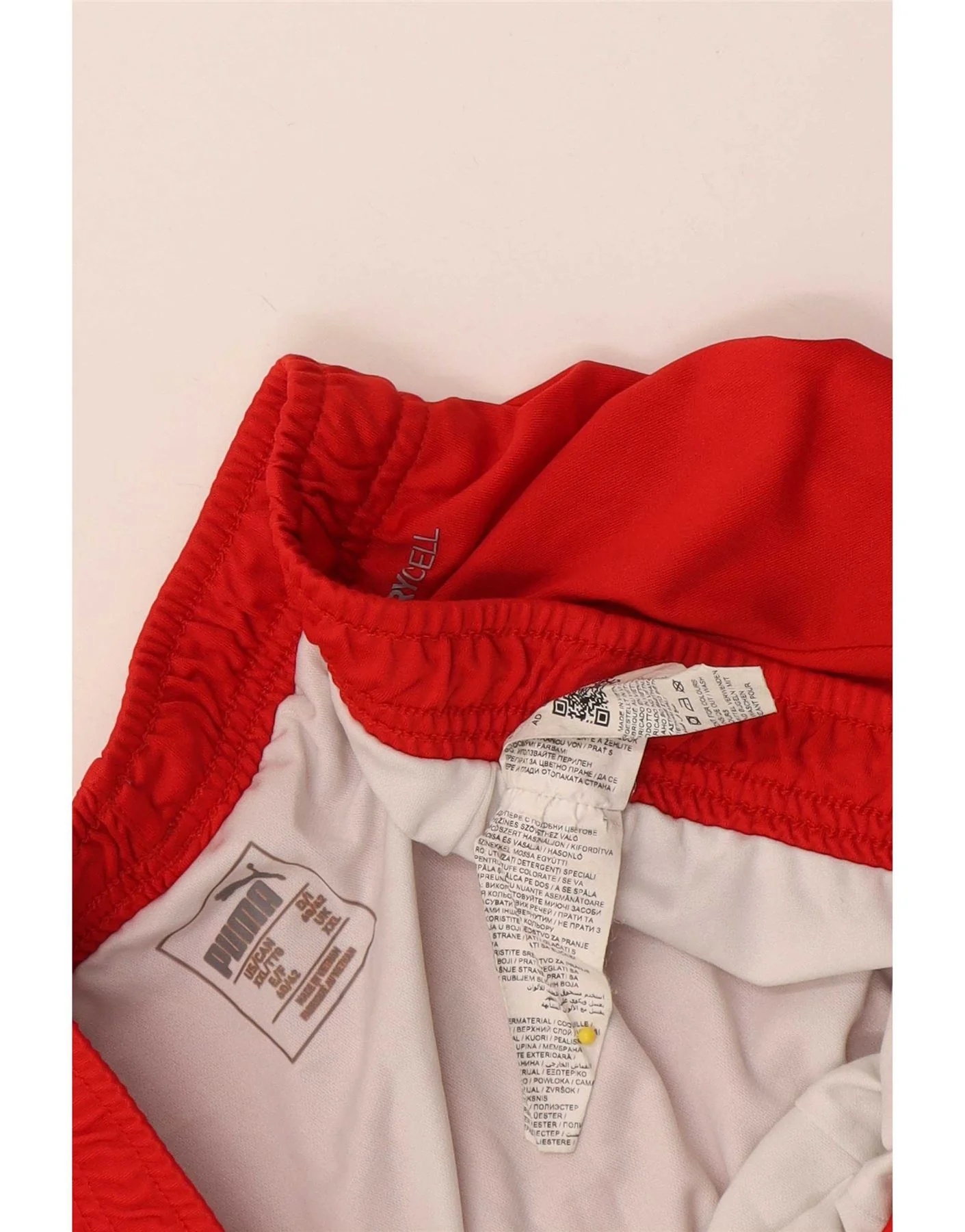 Puma Mens Sport Shorts 2XL Red Polyester - Image 3