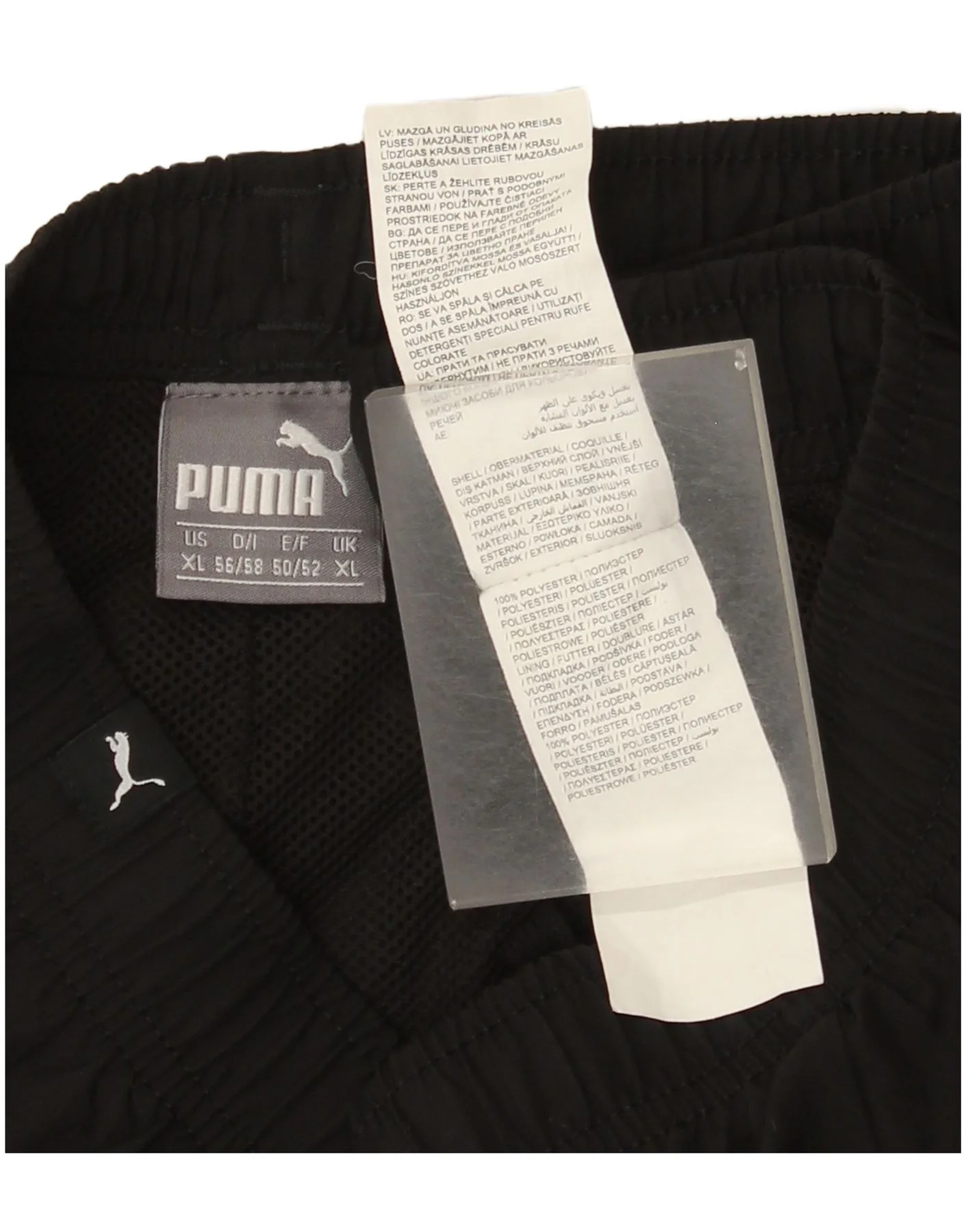 Puma Mens Sport Shorts XL Black Polyester - Image 4