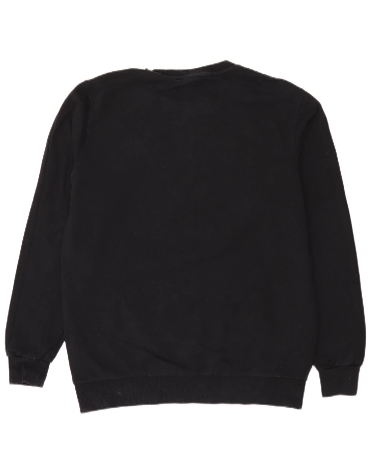 Puma Mens Sweatshirt Jumper Large Black Cotton - Image 2