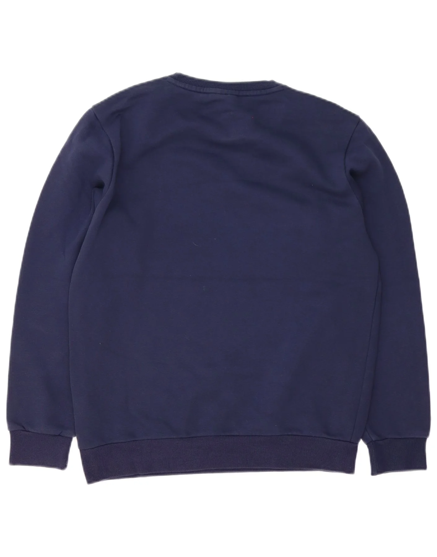 Puma Mens Sweatshirt Jumper Small Navy Blue Cotton - Image 2