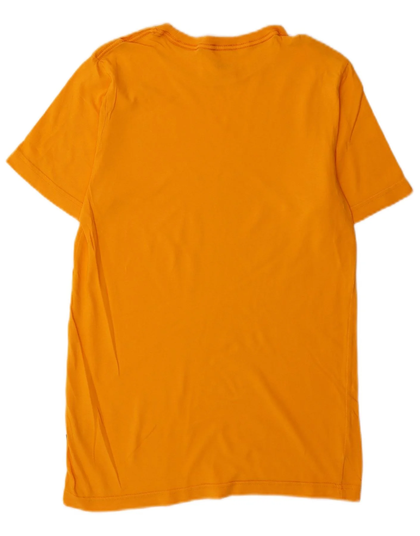 Puma Mens T-Shirt Top XS Yellow - Image 2