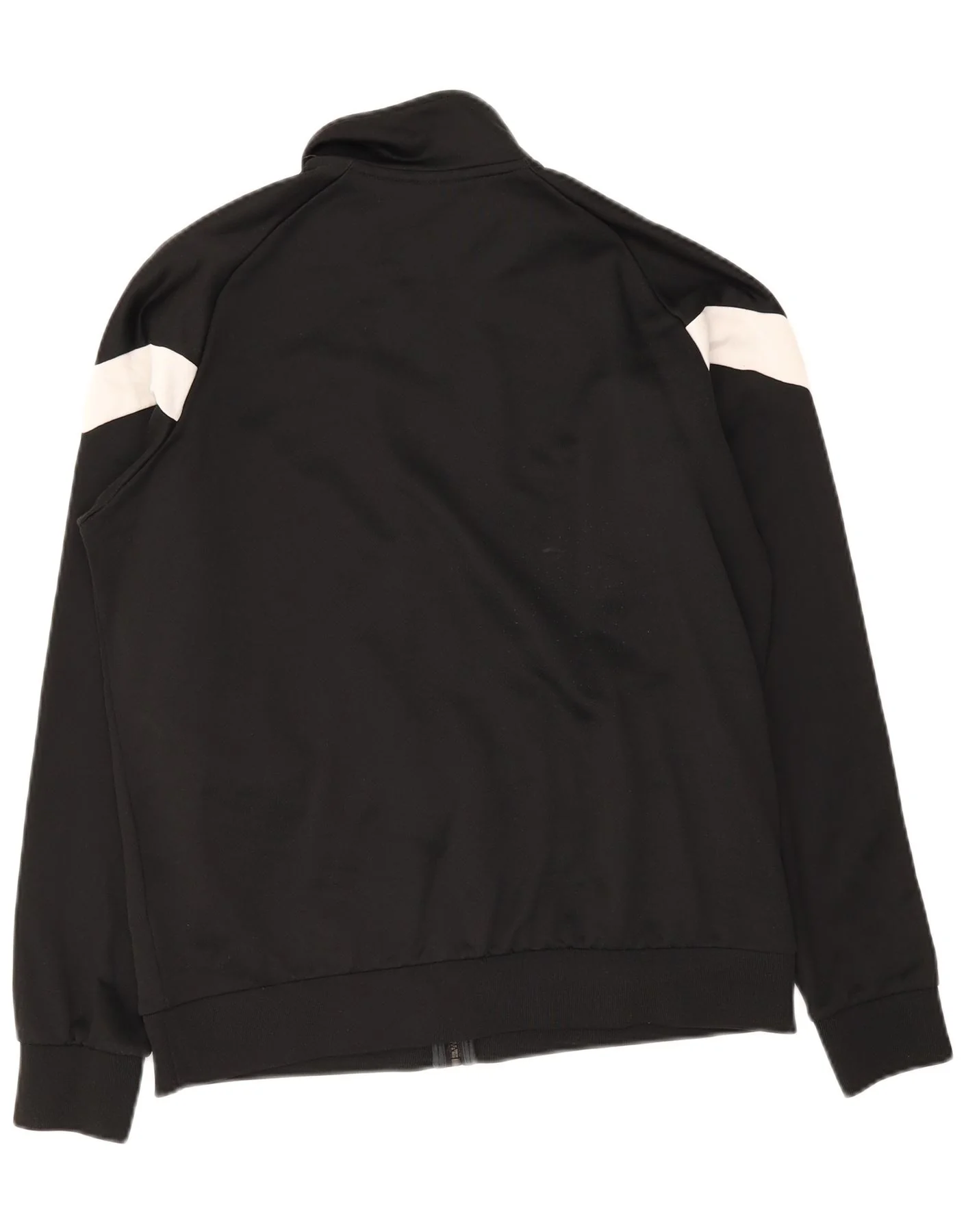 Puma Mens Tracksuit Top Jacket Large Black Colourblock - Image 2