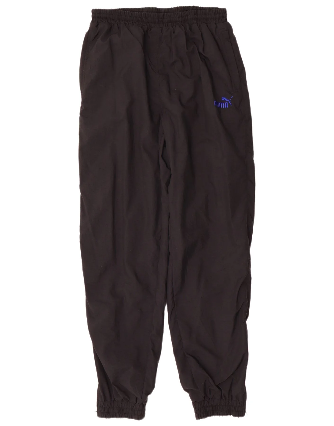 Puma Mens Tracksuit Trousers Joggers Medium Black Nylon