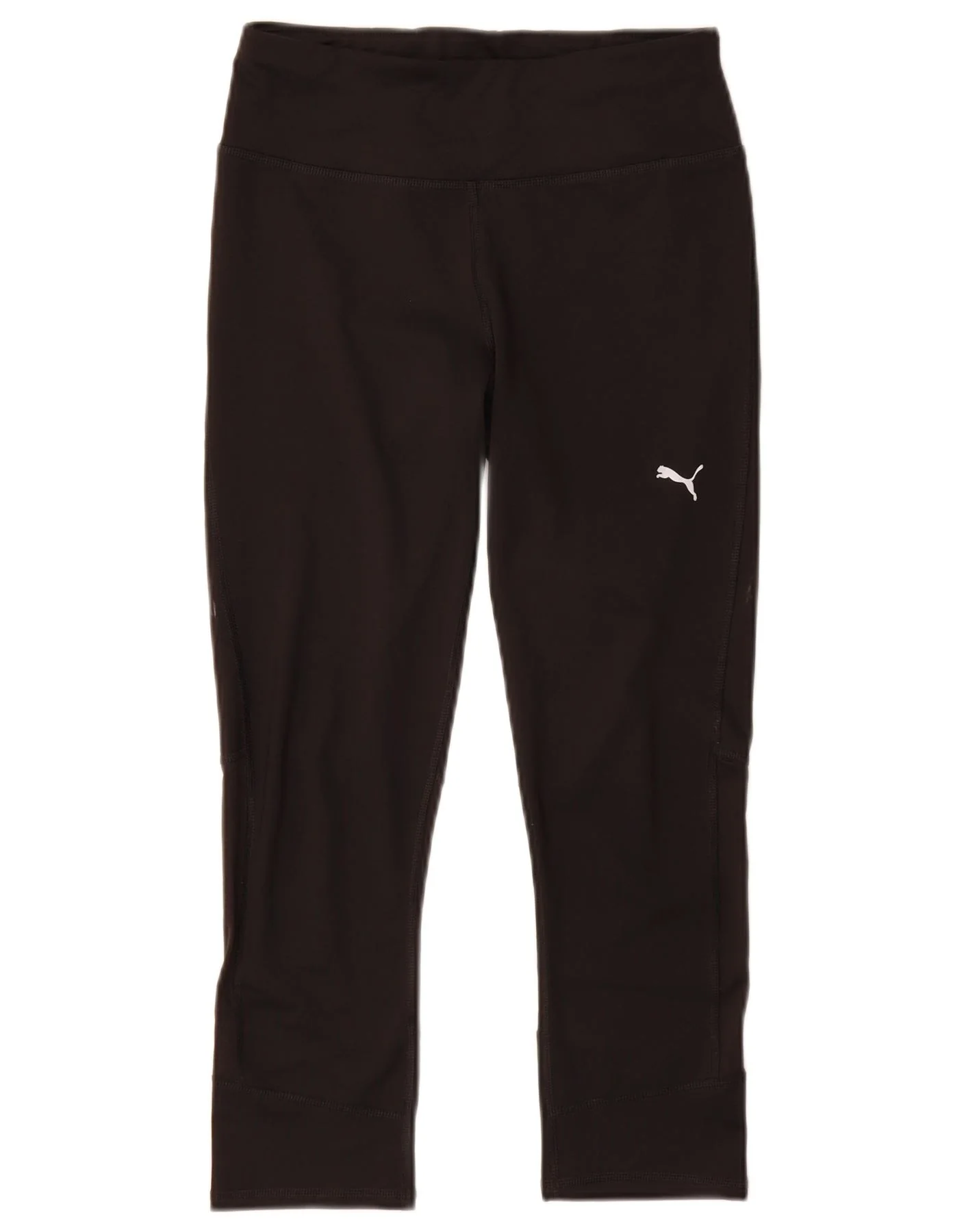 Puma Womens Capri Leggings UK 8 Small Black Polyester