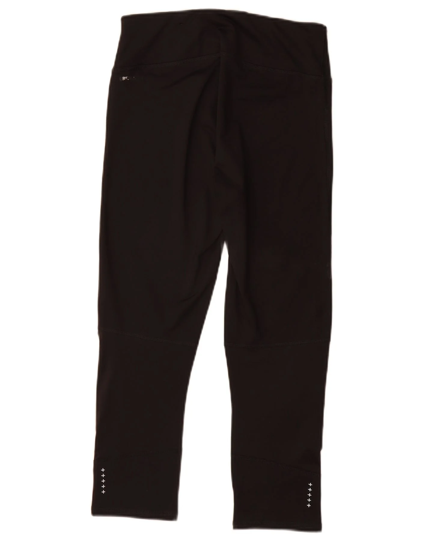 Puma Womens Capri Leggings UK 8 Small Black Polyester - Image 2