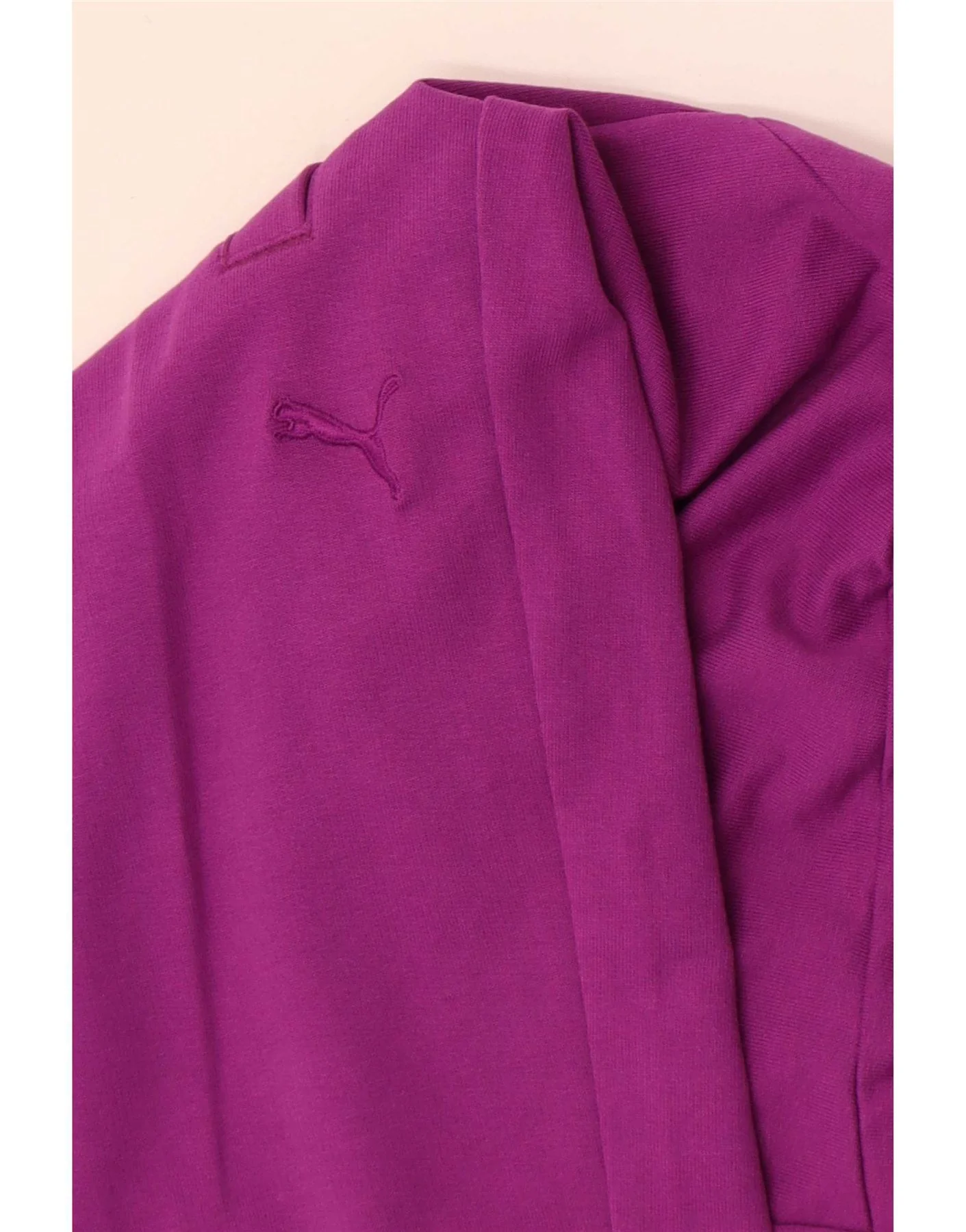 Puma Womens Capri Tracksuit Trousers Joggers Medium Purple - Image 3