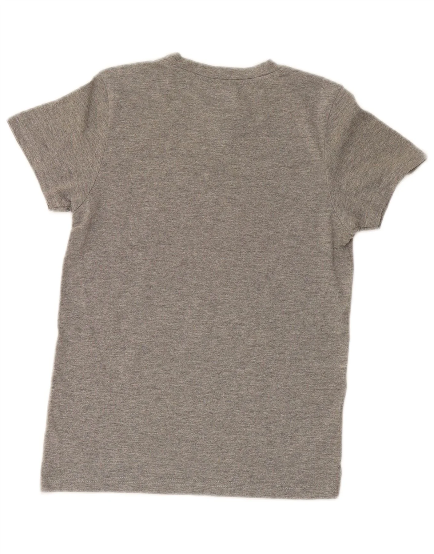 Puma Womens Graphic T-Shirt Top UK 12 Medium Grey Flecked - Image 2