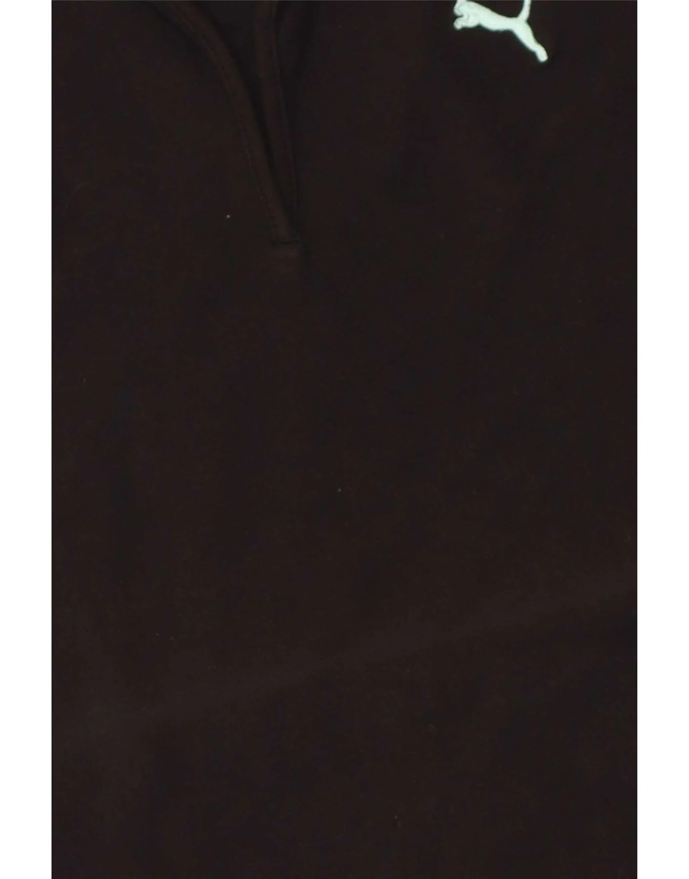 Puma Womens Polo Shirt UK 10 Small Black Cotton - Image 3