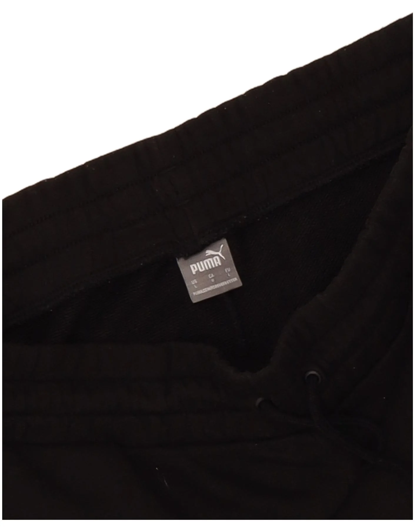 Puma Womens Sport Shorts UK 14 Large Black - Image 3
