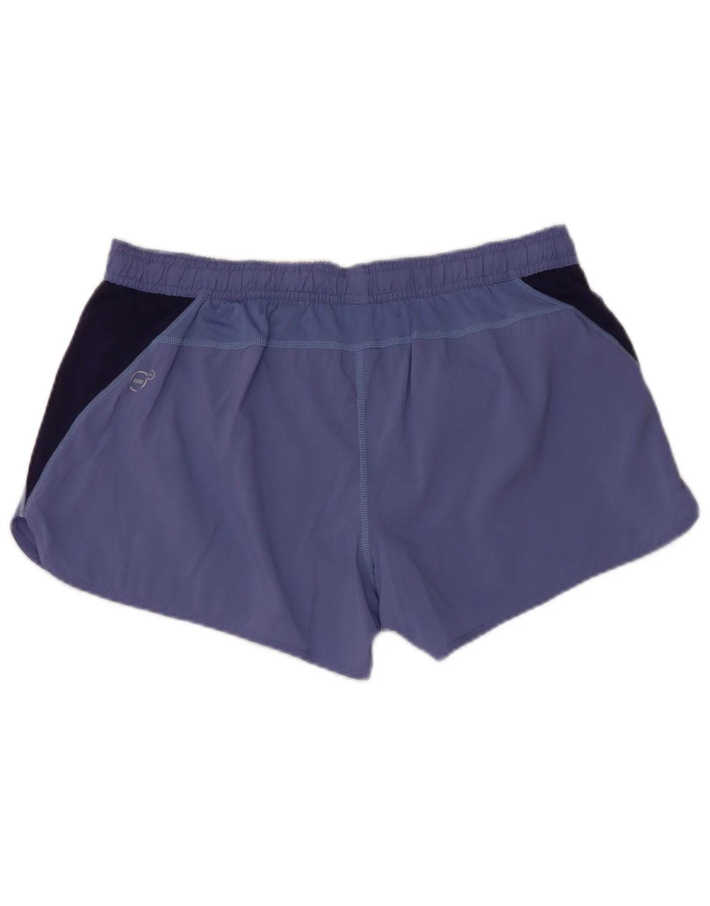 Puma Womens Sport Shorts UK 14 Large Purple Colourblock Polyester - Image 2