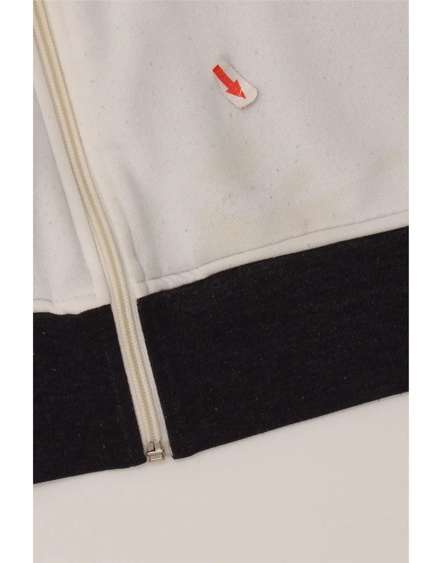 Puma Womens Tracksuit Top Jacket UK 14 Medium White Colourblock Polyester - Image 4