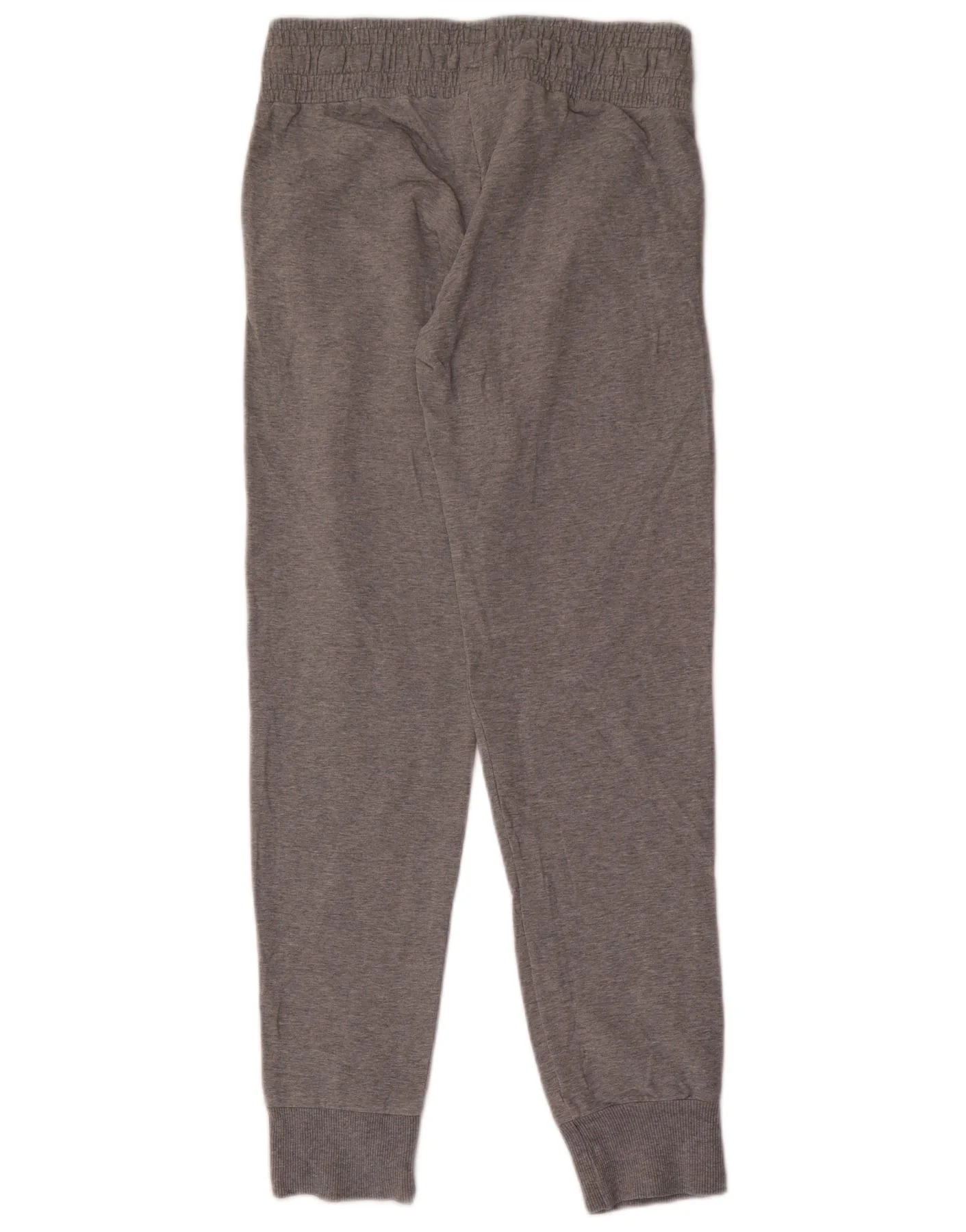 Puma Womens Tracksuit Trousers Joggers UK 10 Small Grey Cotton - Image 2
