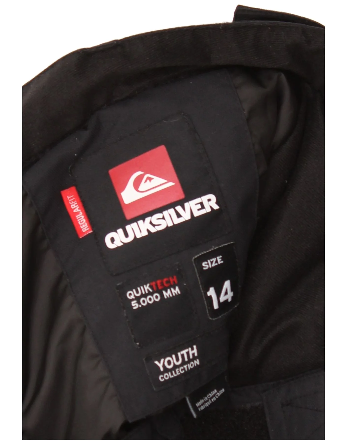 Quiksilver Boys Ski Trousers 13-14 Years Black Polyamide - Image 4