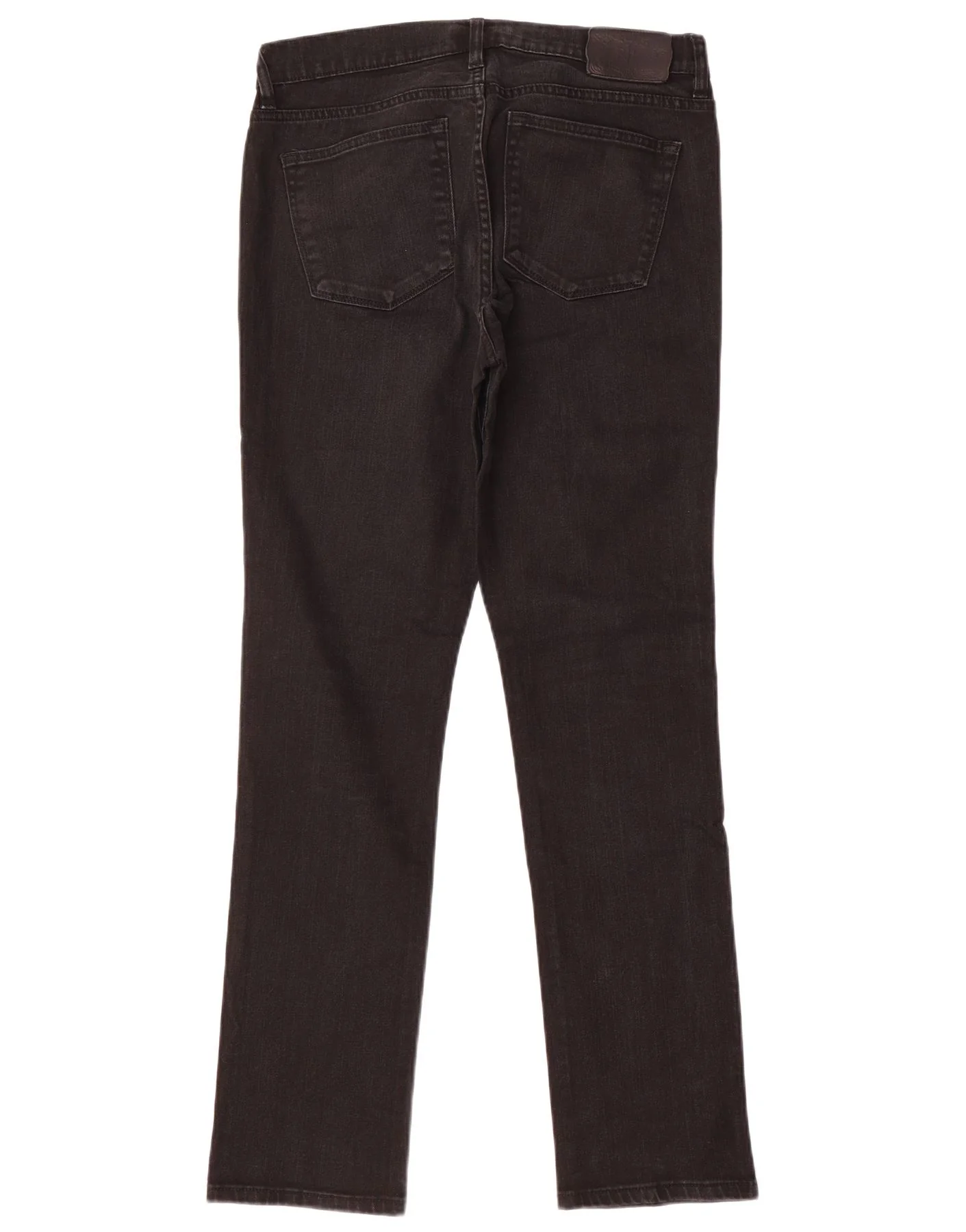 Ralph Lauren Womens Slim Jeans US 10 Large W32 L31 Black Cotton - Image 2