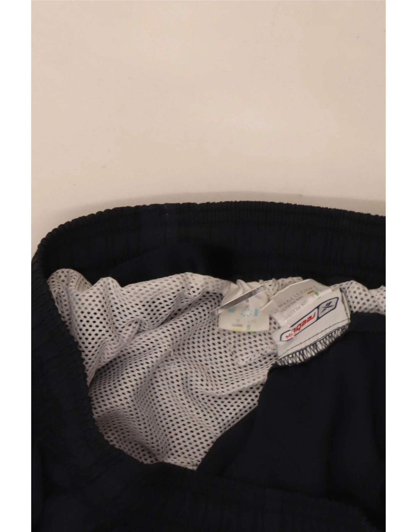 Reebok Mens Swimming Shorts Medium Navy Blue Polyester - Image 3