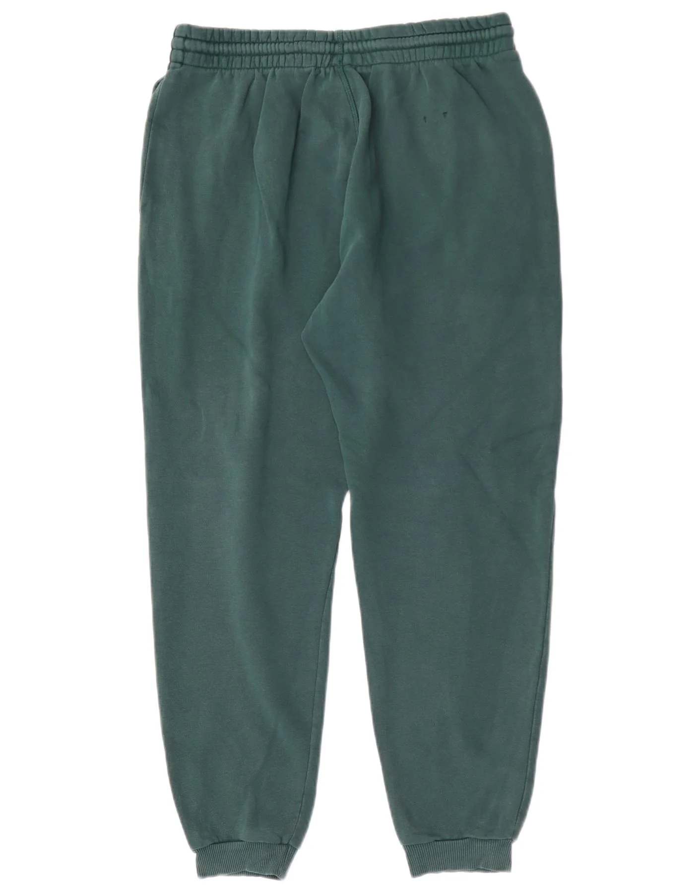 Reebok Mens Tracksuit Trousers Joggers Medium Green Cotton - Image 2