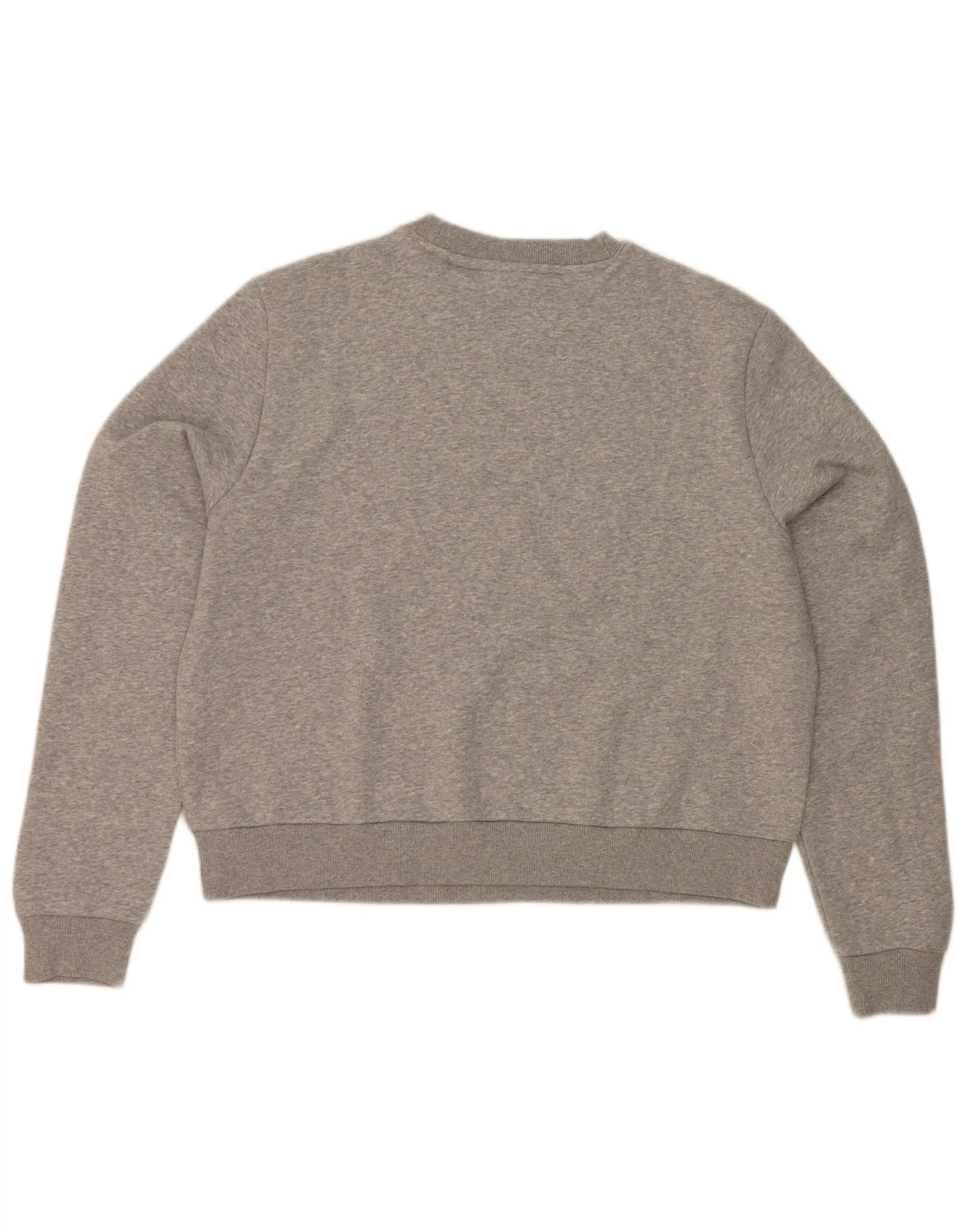 Reebok Womens Sweatshirt Jumper UK 16 Large Grey Cotton - Image 2