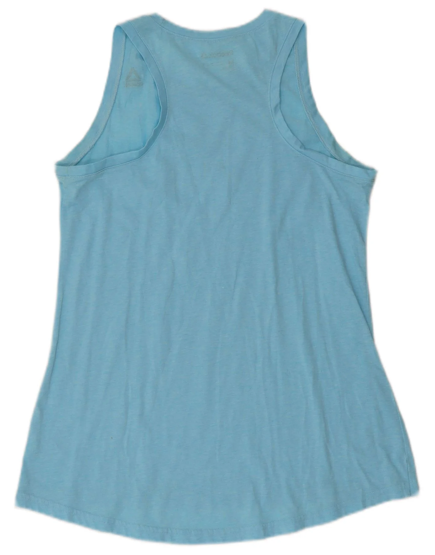 Reebok Womens Vest Top UK 12 Medium Blue - Image 2