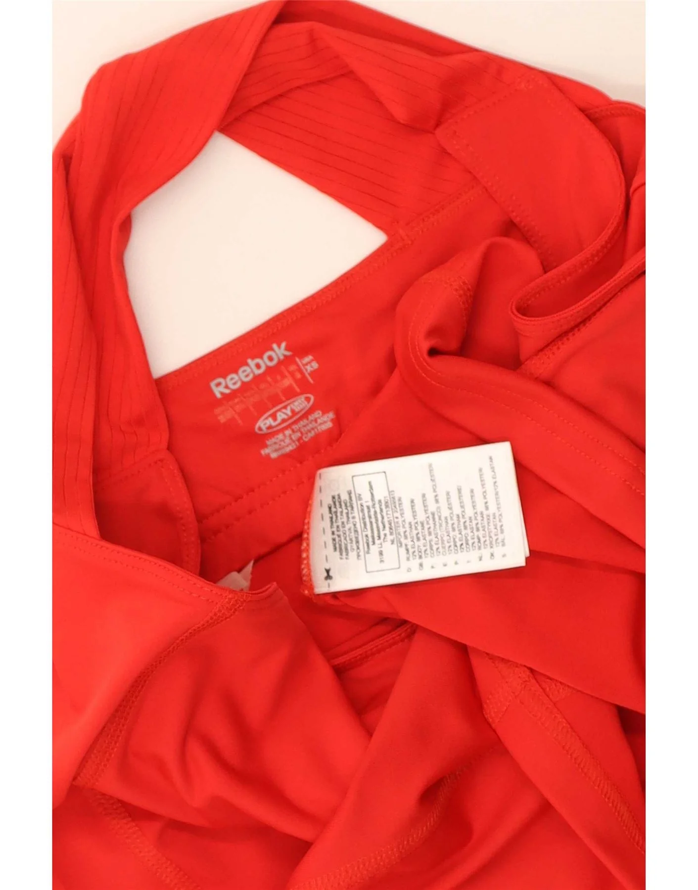 Reebok Womens Vest Top UK 4 XS Red Polyester - Image 3