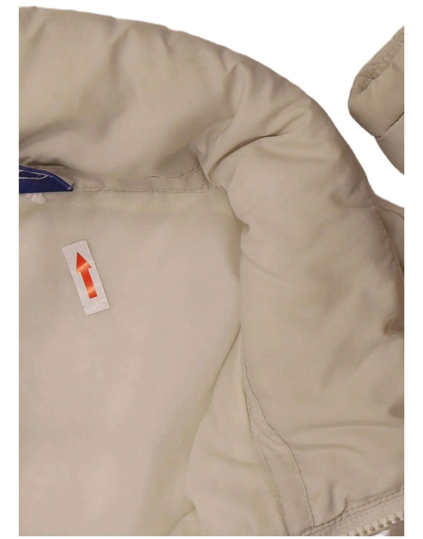 Reebok Womens Windbreaker Jacket UK 16 Large White Polyester Sports - Image 3