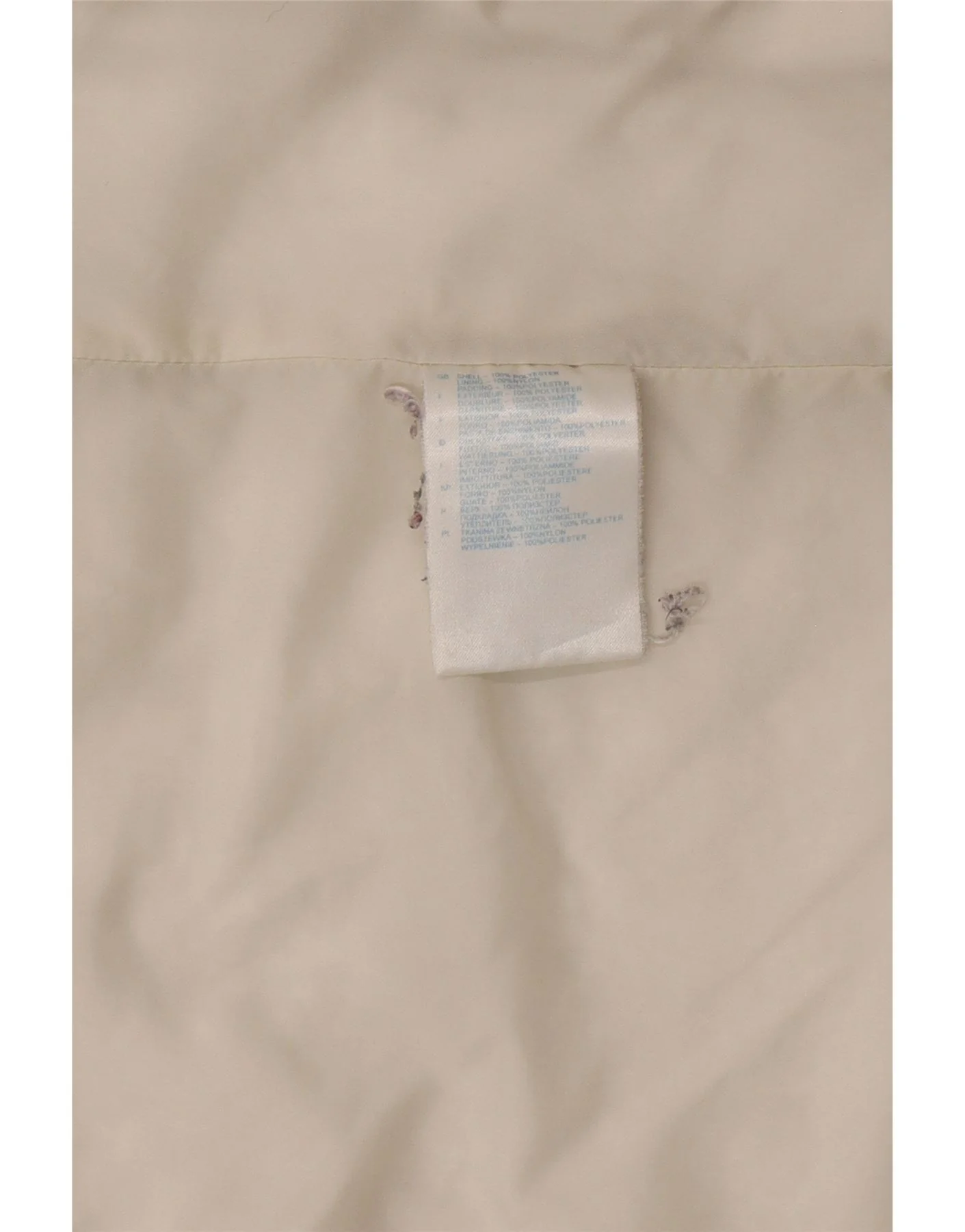 Reebok Womens Windbreaker Jacket UK 16 Large White Polyester Sports - Image 4