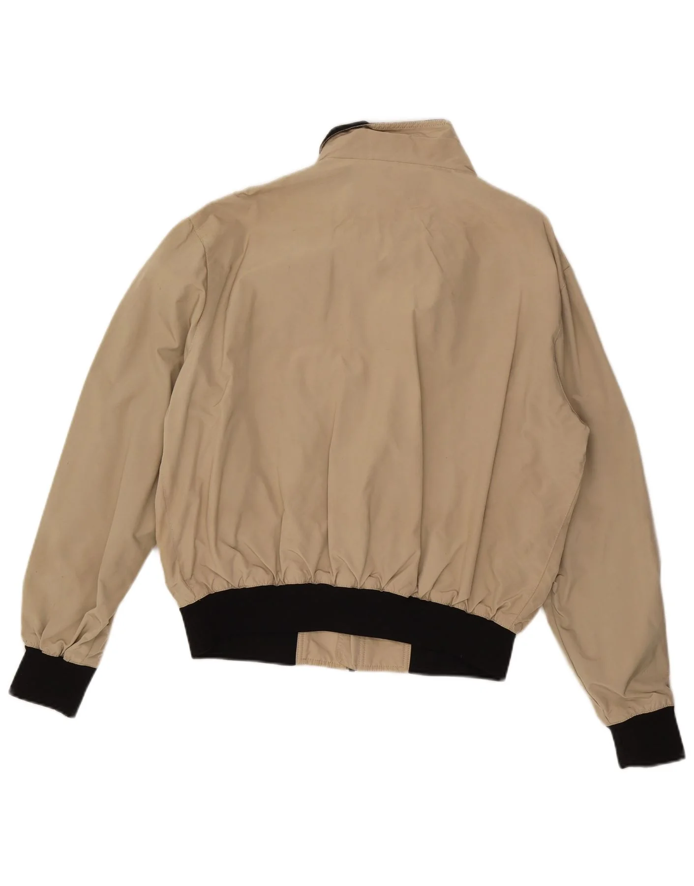 Refrigiwear Mens Bomber Rain Jacket UK 42 2XL Beige Colourblock - Image 2