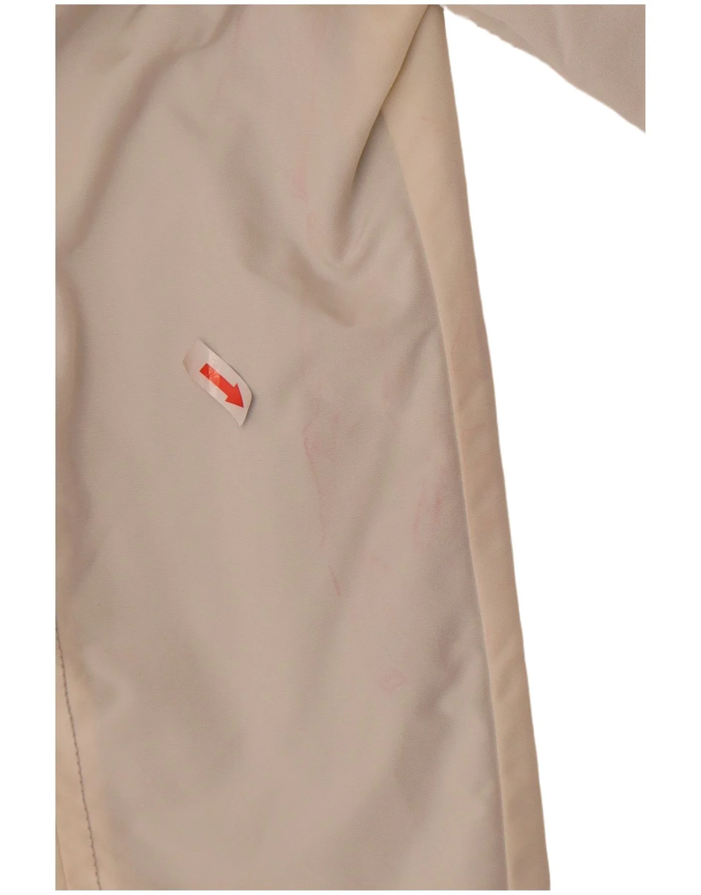 Refrigiwear Mens Rain Jacket UK 40 Large Off White Colourblock Nylon - Image 3