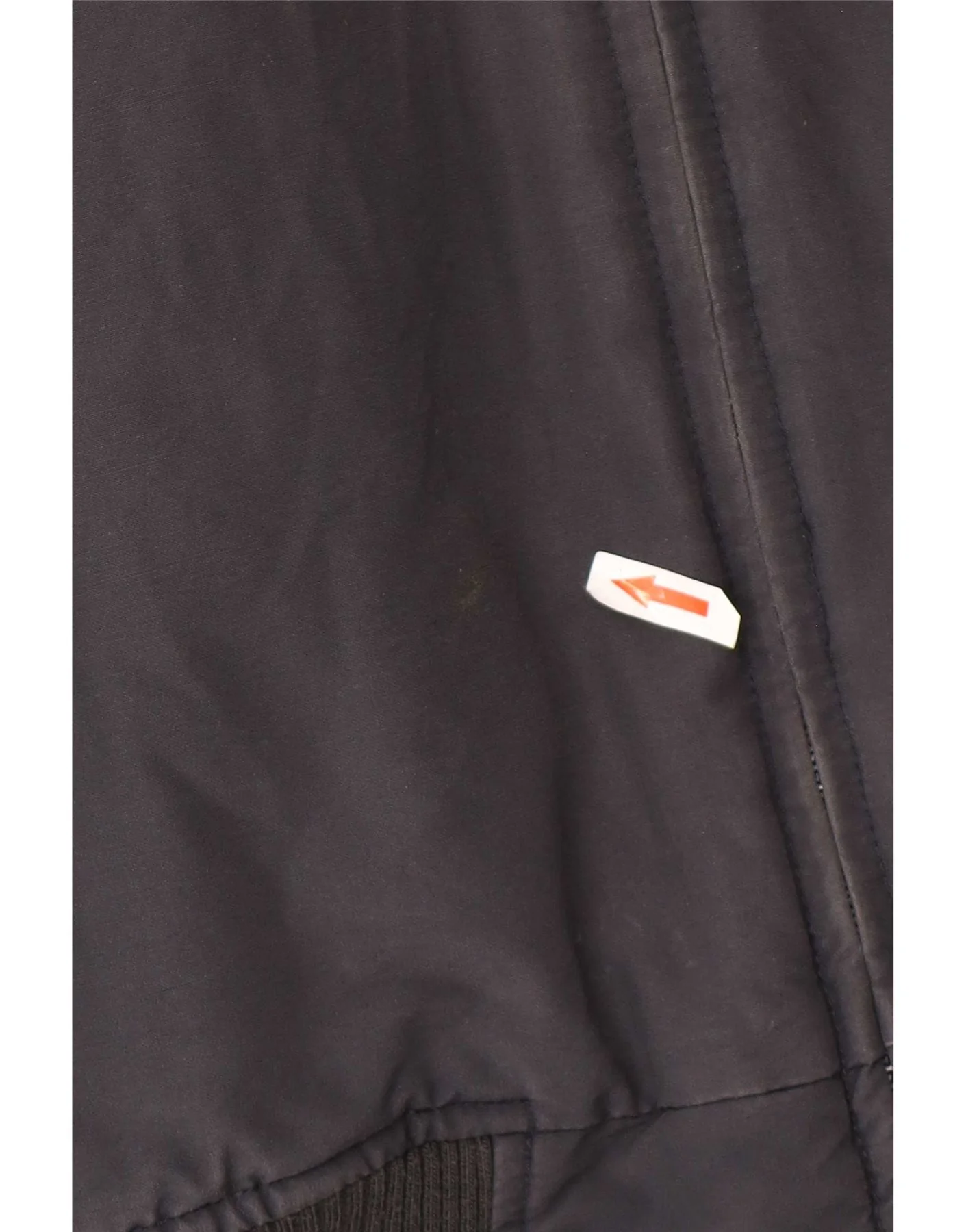 Refrigue Mens Bomber Jacket UK 42 XL Navy Blue Cotton - Image 3