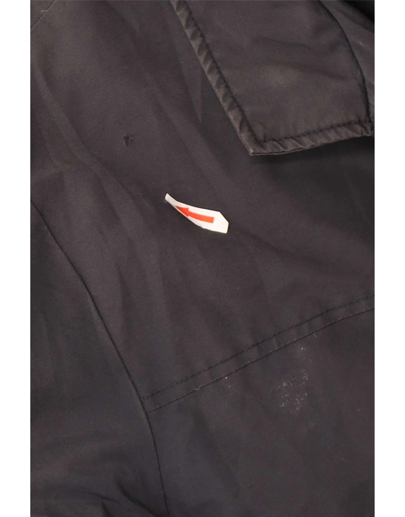 Refrigue Mens Bomber Jacket UK 42 XL Navy Blue Cotton - Image 4
