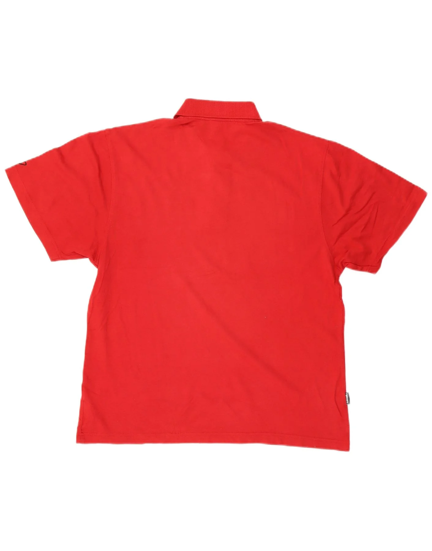 Rip Curl Mens Polo Shirt Small Red Cotton - Image 2