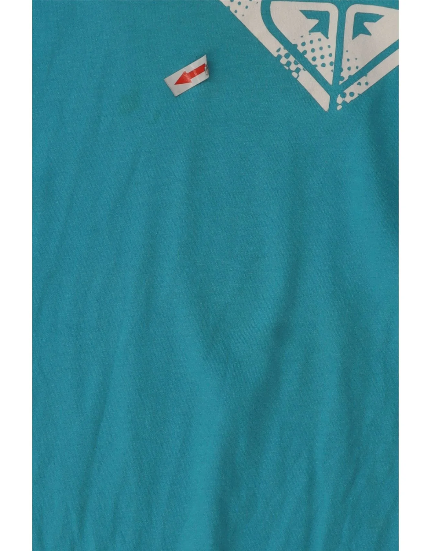Roxy Womens Graphic T-Shirt Top UK 16 Large Blue Cotton - Image 3