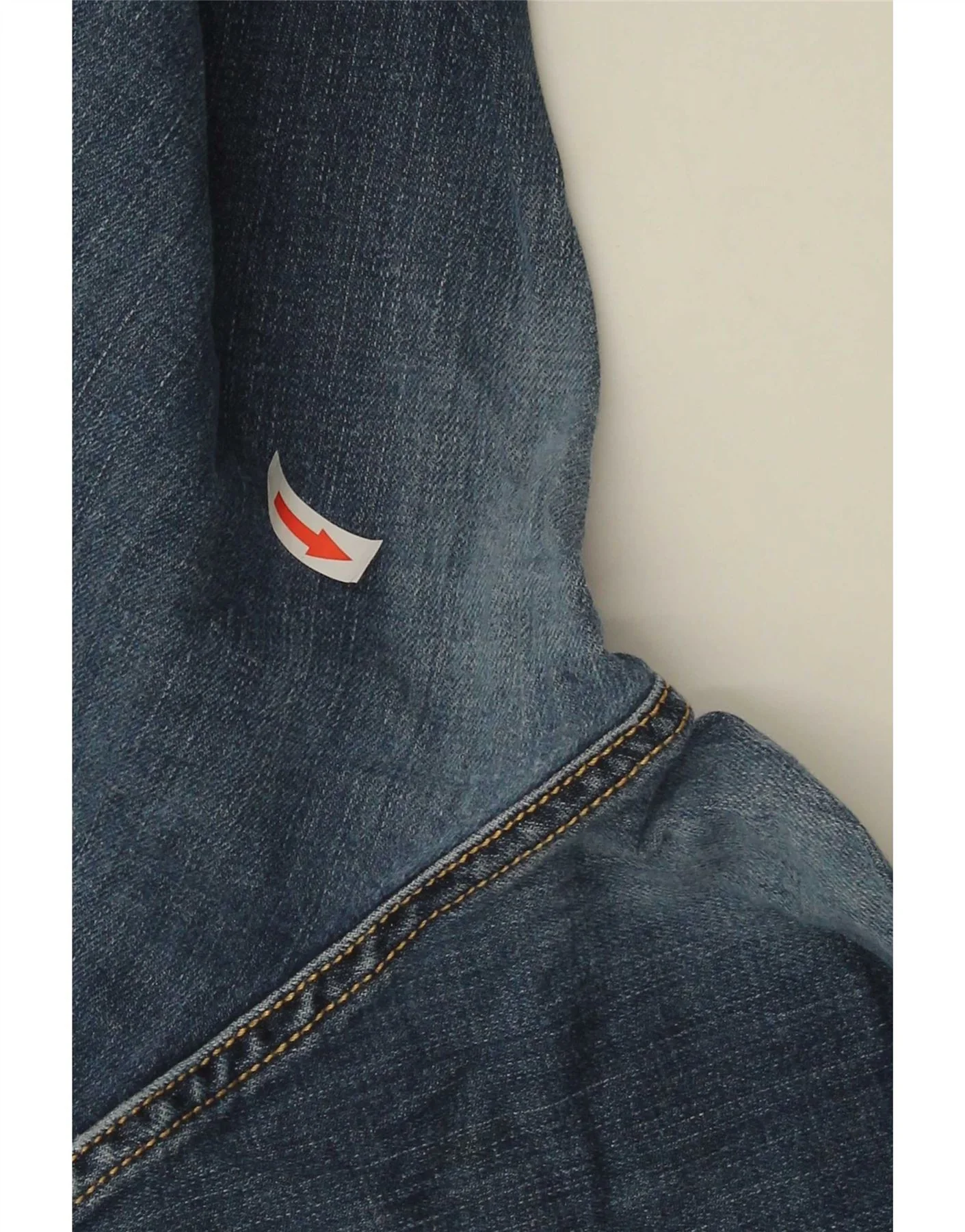 Roy Rogers Mens Straight Jeans W38 L29 Blue Cotton - Image 3