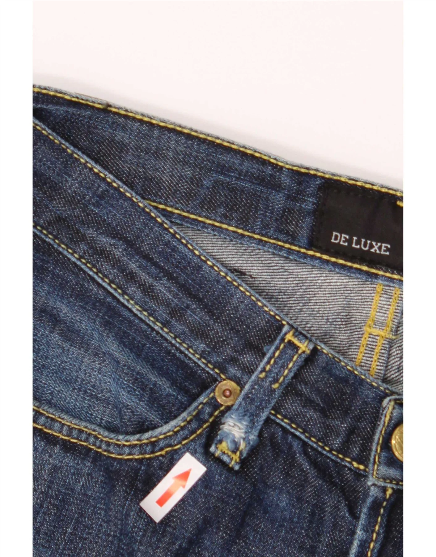 Roy Rogers Womens Straight Jeans W29 L31 Blue Cotton - Image 3