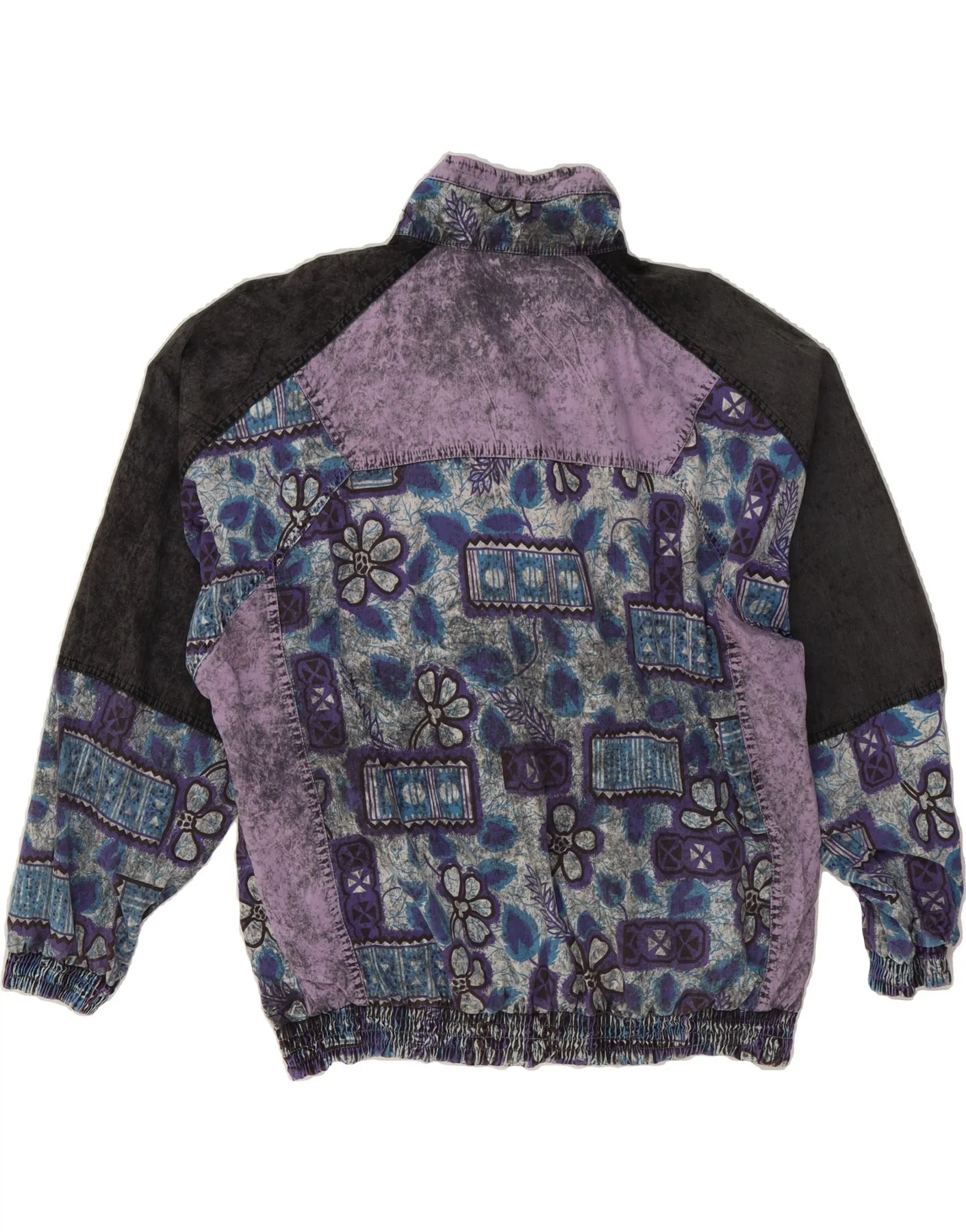 RUCANOR Mens Windbreaker Jacket UK 40/42 Medium Multicoloured Floral - Image 2