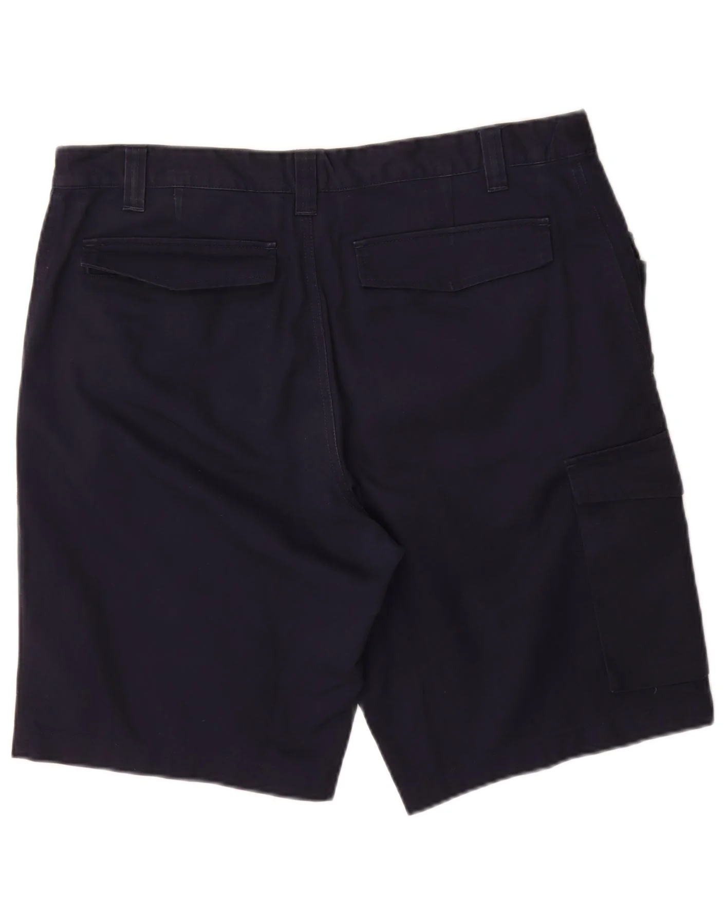 Russell Athletic Mens Cargo Shorts EU 54 2XL W38 Navy Blue Polyester - Image 2